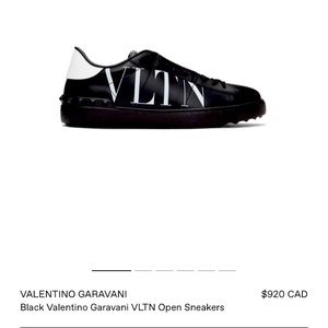 Valentino Garavani VLTN Open Sneakers